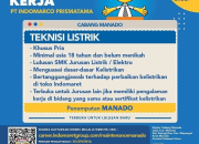 Lowongan Kerja Teknisi Listrik Indomaret Group – Penempatan Manado