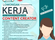 Lowongan Kerja Content Creator Sogogi Shabu & Grill – Penempatan Kota Manado