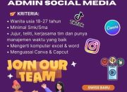 Lowongan Kerja Admin Social Media di Swiss Baru Manado (Loker SMK/SMA 2025)
