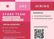 Lowongan Kerja Store Team Sociolla Manado – Oktober 2025