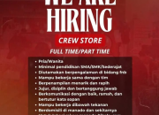 Lowongan Kerja Crew Store MIXUE Manado (Full Time/Part Time, Lulusan SMA)