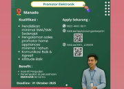 Lowongan Kerja Promotor Elektronik Manado 2025