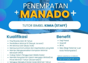 Lowongan Kerja Tutor Bimbel Kimia (Staff) Penempatan Manado – Brilliant Brain Indonesia