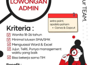 Lowongan Kerja Admin Swiss Baru Electronics Manado