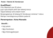 Lowongan Kerja PT. Tajimura Maju Bersama Manado
