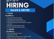 Lowongan Kerja PT Royal Kabesaran BEV 2025: Posisi Sales & Driver Manado