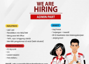Lowongan Kerja Admin Part Honda Mitra Jaya Group Kota Manado