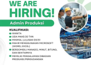 Lowongan Kerja Admin Produksi di PT Manado Berkah Sejati (Area Manado/Bitung/Minut)
