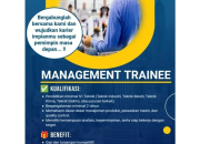 Lowongan Kerja Management Trainee PT Manado Jaya Vulkanisir di Bitung, Sulawesi Utara (MJV)