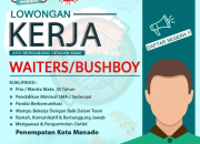 Lowongan Kerja Waiters/Bushboy – Sogogi Shabu & Grill Manado