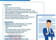 Lowongan Kerja Umum dan CSSD di Klinik Mata SMEC Bitung – Terbaru 2025