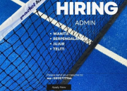 Lowongan Kerja Admin Padel King Manado