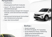 Lowongan Kerja Honda Martadinata 2 (Raja Auto Group) Manado
