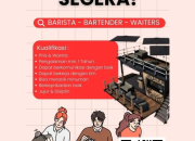 Loker Dibutuhkan Segera! Barista, Bartender, & Waiters – SAN Cafe & Bar (Marina Plaza Manado)