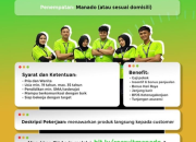 Lowongan Kerja Sales Promotor PT Mata Elang Prima di Manado dan Sekitarnya!