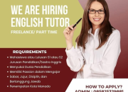 Lowongan Kerja English Tutor (Freelance/Part Time) di Mechessa – Manado!