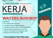 Lowongan Kerja SOGOGI Shabu & Grill Manado: Peluang Karier Sebagai Waiters/Bushboy