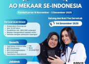 Tes Serentak AO Mekaar Se-Indonesia 2025: Peluang Kerja di PNM Mekaar