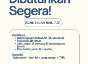 Lowongan Kerja Beautician Nail Art Manado