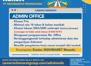 Lowongan Kerja Admin Office Indomaret Manado