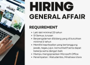 Lowongan Kerja General Affair PT. Maksima Asta Jaya di Minahasa Utara