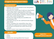 Lowongan Magang (Internship) Program Development Hitung Cepat Penempatan Manado