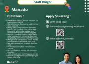 Lowongan Kerja – Staff Ranger Manado (Telekomunikasi)