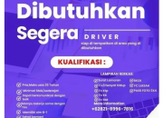Lowongan Kerja Driver AICE – PT Capungmerah Niaga Manado
