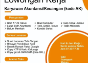 Lowongan Kerja Karyawan Akuntansi / Keuangan di Eldorado Manado