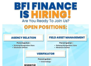 Lowongan Kerja Terbaru BFI Finance Indonesia Tbk