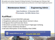 Lowongan Kerja PT Hillconjaya Sakti (Hillcon Group) Terbaru 2025
