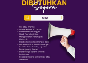 Lowongan Kerja Staf FUN ROOM (Pria/Wanita) di Manado | Dibutuhkan Segera Lulusan SMA/SMK