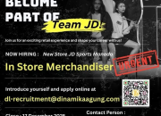 Lowongan Kerja In Store Merchandiser JD Sports Manado – Segera Bergabung dengan Tim JD!
