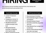 Lowongan Kerja Guru Privat Full-Time di Manado dan Sekitarnya