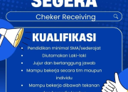 Lowongan Cheker Receiving – PT. Dwikarya Mitra Pratama Manado