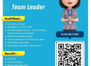Kesempatan Emas! NSC Finance Buka Lowongan Team Leader untuk Area Amurang