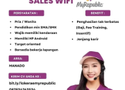 Lowongan Kerja Sales WiFi MyRepublic (Sinar Mas Group)
