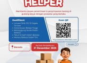 Lowongan Kerja Helper Gudang Alfamidi Manado: Lulusan SMK/D3/S1 Segala Jurusan Welcome!