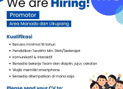 Lowongan Kerja Promotor Vivo di Manado dan Likupang, Sulawesi Utara!