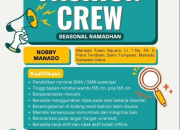 Lowongan Kerja Nobby Manado – Posisi: Fashion Crew (Seasonal Ramadhan)
