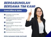 Lowongan Kerja Front Office & Sales di PLC Hotel