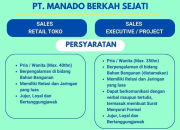 Lowongan Kerja PT Manado Berkah Sejati