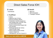Lowongan Kerja Direct Sales Force IOH Manado: Gabung Bersama Staffinc!