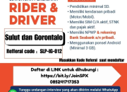 Loker Rider & Driver SPX Express: Kesempatan Berkarir Kurir di Sulawesi Utara & Gorontalo!