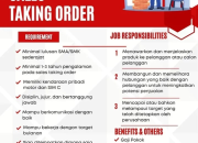 Loker Sales Taking Order Sulawesi Utara (Minahasa Selatan): Raih Gaji Pokok & Bonus Trip Tahunan!