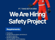 Lowongan Kerja Safety Project PT. TIANG BETON BRM Manado