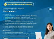 Lowongan Kerja Editor & Desain Visual Grafis Insan Corporation – Penempatan Manado