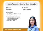 Lowongan Kerja Sales Promotor Kredivo Kota Manado