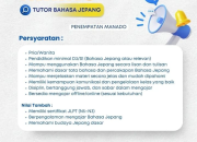 Lowongan Kerja Tutor Bahasa Jepang di Alpha Centra Academy – Penempatan Manado
