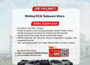 Lowongan Kerja Wuling KCA Sulawesi Utara: Posisi Sales Supervisor